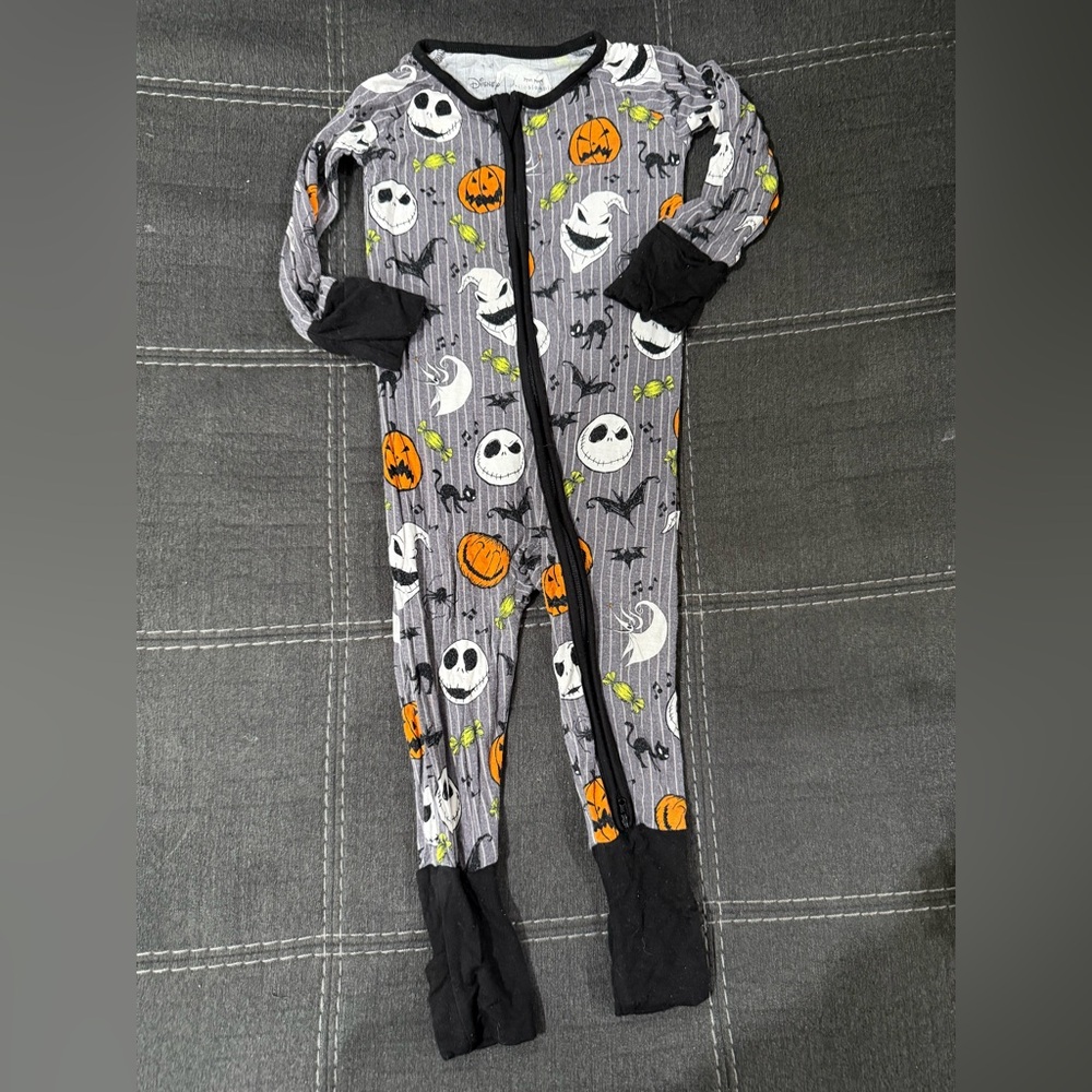 6-12 month Little Sleepies Zip Up Pajamas
